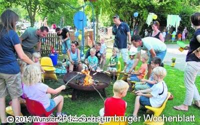 Sommerfest im Indianerdorf