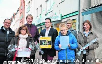 Sterne und Glück auf einer Karte