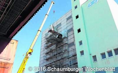 Großer Umbau auf dem Standort Sigmundshall