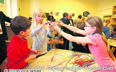 Junge Forscher in der Lernwerkstatt