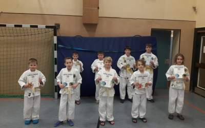 Hoch motivierte junge Judoka bei der Judo Safari