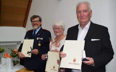 Ehrung verdienter Bürger der Stadt