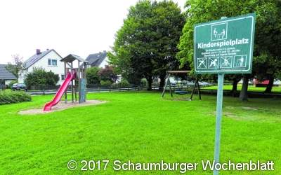 Die meisten Spielplätze sind gut in Schuss