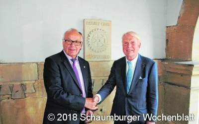 Ämterwechsel bei den Rotariern