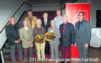 Zwei Männer und 110 Jahre Gewerkschaftsarbeit