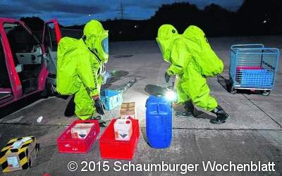 Für Chemieunfälle in Zukunft besser gerüstet