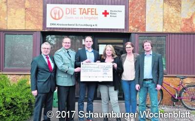 9.625 Euro für die Tafeln des DRK