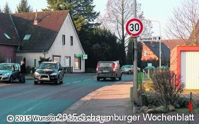 Tempo 30 Schild soll bleiben