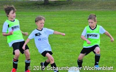 Das Fußballcamp ist der Renner bei den jungen Kickern
