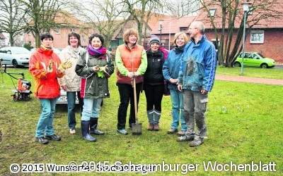 Kräutergarten an der Neuen Kirche