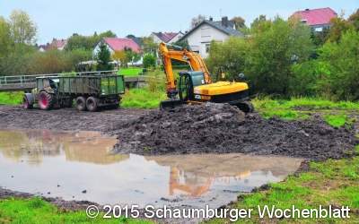 Boden wird abgetragen