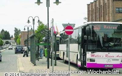 Buslinie nach den Ferien