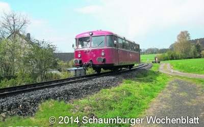 Schienenbus geht wieder auf die Strecke