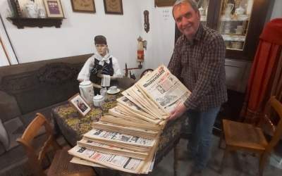 Besondere Exponate zum Zeitungsjubiläum