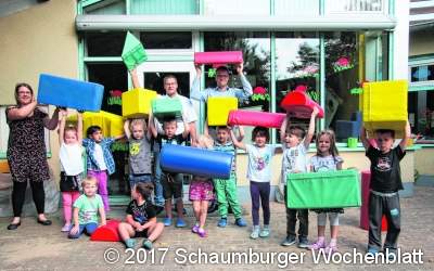Neue Riesenbausteine durch Spende