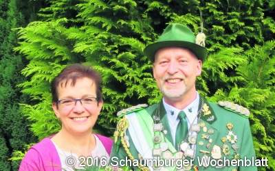 Alverdisser Schützen feiern mit dem neuen Königspaar
