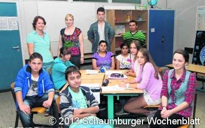 Deutsch lernen, um dem Unterricht zu folgen
