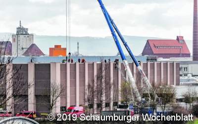 Ein Zwischenfall am Hochregallager