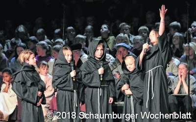 Beim Kindermusical mitsingen