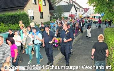Fackelzug am Freitag
