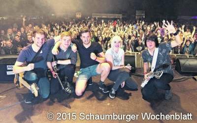 Backstage in Bad Salzuflen