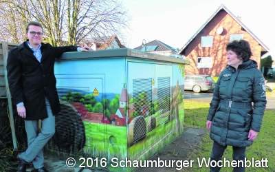 Ein Trafohaus wird zum Hingucker