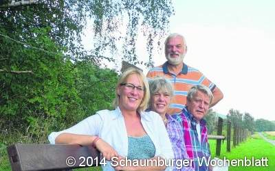 Neue Bank am Weg