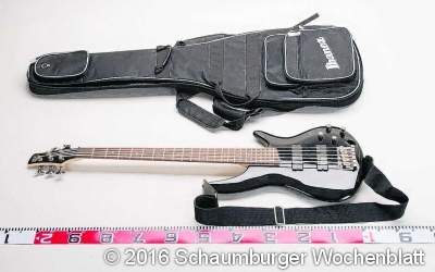 E-Bass sichergestellt