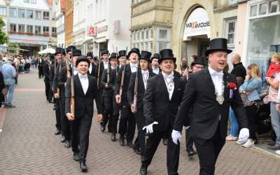 Schützenfest-Auftakt beschert vollen Marktplatz