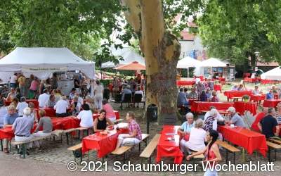 Entspannen und genießen bei Wolfgangs Weinfest