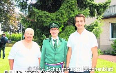 Zapfenstreicherzug besucht Pastor