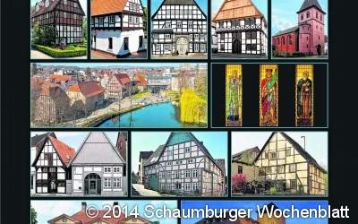 Vom Schloss bis zur Backsteinkirche OWL-Baudenkmale als Wandkalender