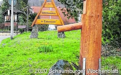 Ortseingang in neuem Glanz