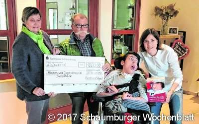 Spende von 1.000 Euro für das 
Kinder- und Jugendhospiz Löwenherz
