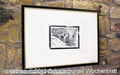 Tierisch berauscht vom Linolschnitt