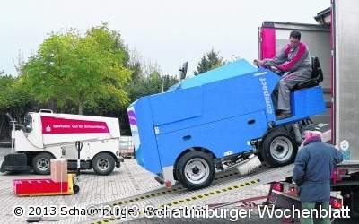 Mit Akku über das Eis flitzen