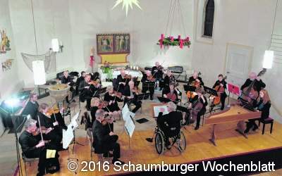 Harmonische Klangwolken ziehen durch die Kirche