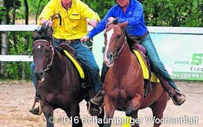Rodeo wie bei richtigen Cowboys