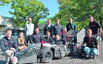 Studenten konstruieren Rennwagen