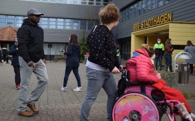 Spendenlauf für Ukraine-Flüchtlinge