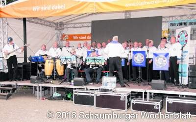 Wunstorfer Shanty-Chor auf der Seebühne