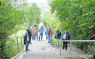 Zur Windmühle hoch geht’s jetzt
sicherer, breiter und komfortabler