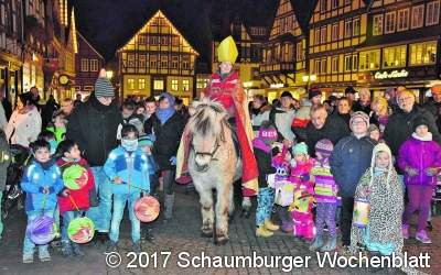 Martinsumzug durch die Stadt