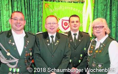 Arndt Rieger bleibt weiter 
Vorsitzender der Schützen