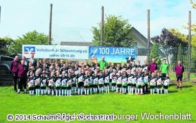 Viel Spaß in Riehe mit dem Ball am Fuß