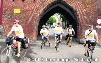 Radtouren zum Schloss und in den Dünengürtel