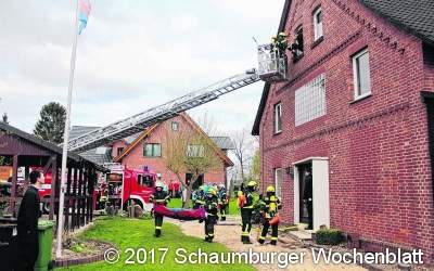 Statt Abendessen gibt es Gebäudebrand