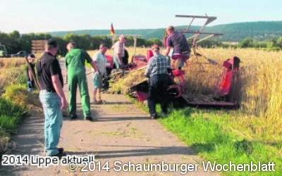 Genug Stroh für den nächsten Osterräderlauf