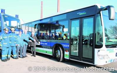 RegioBus unterstützt die THW-Werbung