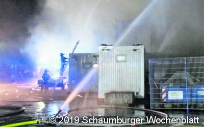 Sorge über Asbestfreisetzung bei einem Großbrand am Georgschacht